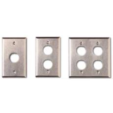 INDUSTRIAL MAX STAINLESS STEEL FACEPLATES