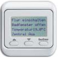 Flush-mounted LCD display