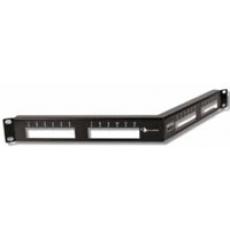 24-port 1U ANGLED MAX® PATCH PANELS(MX-PNLA-24)