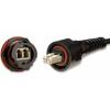 INDUSTRIAL LC FIBER PLUG AND OUTLET