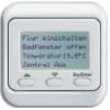 Flush-mounted LCD display