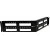 MX-PNLA-48,48-port 2U ANGLED MAX PATCH PANEL