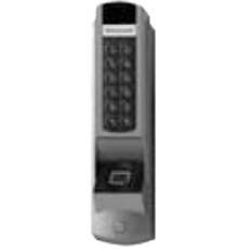 OT75SPEC OmniAssure Mullion Fingerprint Reader with Keypad, Silver,Special Order Configuration