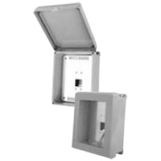 BVVNENCWHT V-Station Outdoor Enclosure with Window and Heater