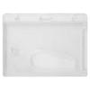 PIP-4 Frosted Rigid Plastic Badge Ho...