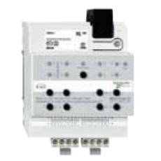 MTN649704,Roller shutter actuator REG-K/4x/10 with manual mode