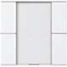 MTN628019,polar white,Push-button, 1-gang plus