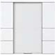 MTN628219,polar white,Push-button, 3-gang plus