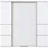 MTN628219,polar white,Push-button, 3...
