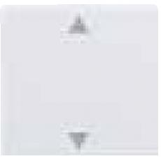 MTN586244,Blind push-button,white,glossy,System M