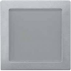 MTN587060,Bell push-button with LED displays, alumínium, System M