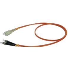 ACTFP2TC3S19S20,ST-SC Duplex Single-mode Patch Cord,2m