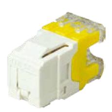RJSM6T2SMBU, PlanuShut Modular Jack, IP22, Category 6, Keystone, Blue
