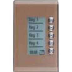 5085DL-780,Wall switch 5 button,DLT™, mid-brown