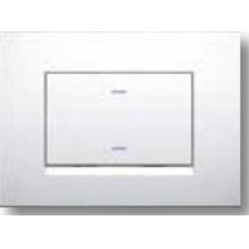 LCH882,WH,Wall switch 2 button, White