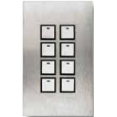 R5068NL,Wall switch, 8 button