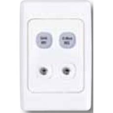  5034NIRT,2 channel infra-red transmitter unit, 2000 Series wall plate