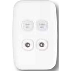 SL5034NIRT,2 channel infra-red transmitter unit, Eclipse SL2000 Series wall plate