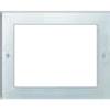 MTN489960,Diamond silver,Real glass frame for IP touch panel 10”