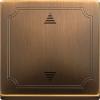 MTN584243,Blind push-button, antique...