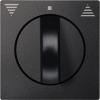 MTN569814,Central plate for momentary/maintained-contact switch insert for roller shutters, anthracite, System M