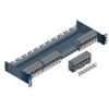 VDI9981,Multiplus Category6, FTP RJ45 Mirror Cassette, 6 ports
