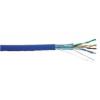 ACT4P6SCM3RBBU,Category6, 4pr FTP Cable 305m Blue, CM
