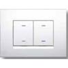LCH884,WH,Wall switch 4 button, White