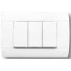 5093NL,WE,Wall switch 3 button, Whit...