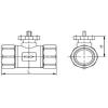 VBZ20B215MN14,2-way F-BSP DN20 15 Proportional