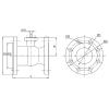 VBZ065D2A2FN54,2-way DIN Flange DN65 128 Float On-Off