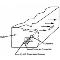 AP-302,Static Pressure Probe 4in Length (Duct Status Pressure Sensing Tips)