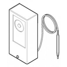 TC-4112,Two-Position, Single Stage, single bulb, 100-260F, 8 ft capillary